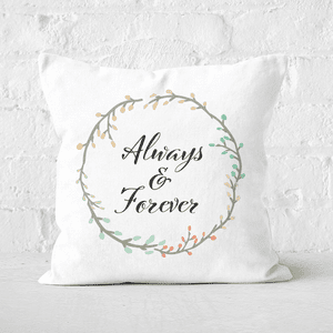 Always And Forever Square Cushion