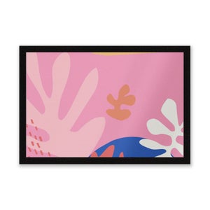 Colourful Abstract Entrance Mat