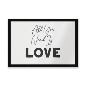 All You Need Is Love Entrance Mat