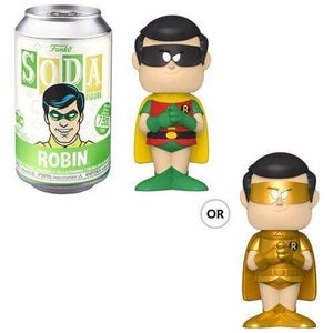 DC Comics Robin Vinyl Soda Figure In Collector Can