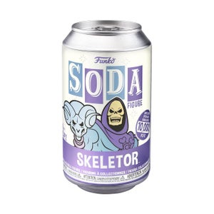 Masters Of The Universe Skeletor Vinyl Soda Figure in Collector Can