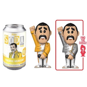 Queen Freddie Mercury Vinyl Soda Figure in Collector Can