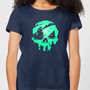 Camiseta para mujer 2nd Anniversary Skull de Sea Of Thieves - Azul marino