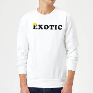 Exotic King Sweatshirt - White