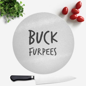 Buck Furpees Round Chopping Board