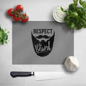 Respect The Beard Chopping Board