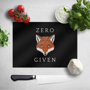 Zero Fox Given Chopping Board