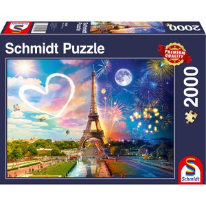 Paris: Day and Night Puzzle (2000 Pieces)