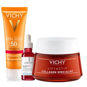 VICHY Firm and Plump with Retinol and Collagen Boosters Expert Ageing Routine Bundle