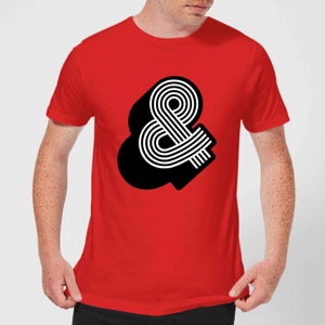 The Motivated Type Line Art & Men's T-Shirt - Red