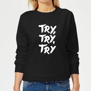 The Motivated Type Motivated Type.ai -18 Women's Sweatshirt - Black