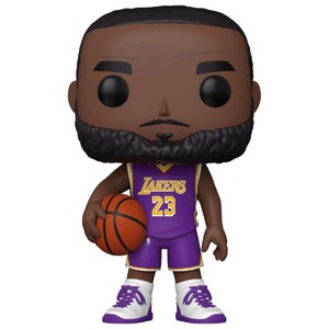 NBA LeBron James (Purple Jersey) 10-Inch Funko Pop! Vinyl