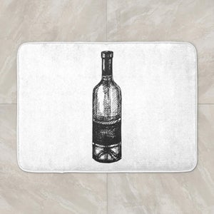 Wine Bottle Bath Mat