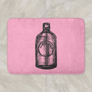 Spirit Bottle Bath Mat