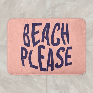 Beach Please Bath Mat