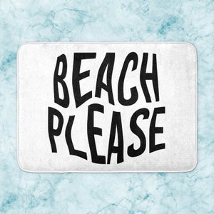 Beach Please Bath Mat