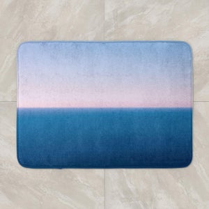 Sunset Cool Tones Bath Mat