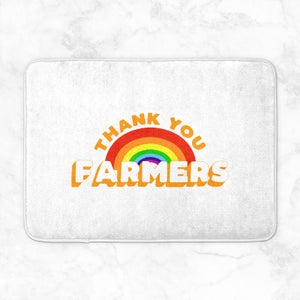 Thank You Farmers Bath Mat