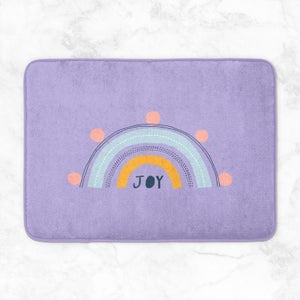 Joy Rainbow Bath Mat