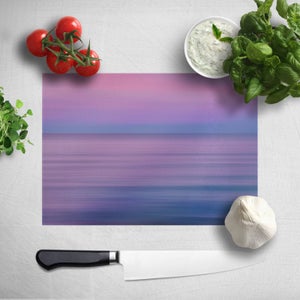 Sunset Purple Tones Chopping Board