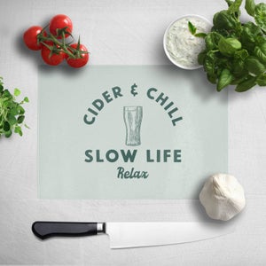 Cider And Chill Chopping Board