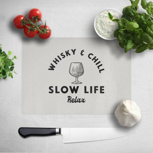 Whisky And Chill Chopping Board