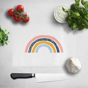 Textured Rainbow Chopping Board