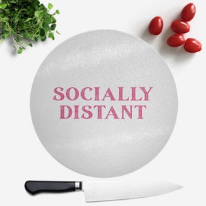 Socially Distant Round Chopping Board