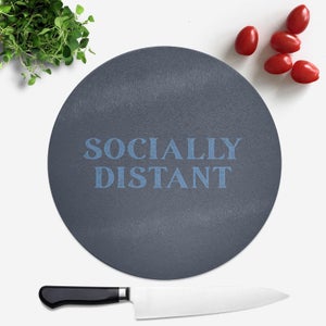 Socially Distant Round Chopping Board