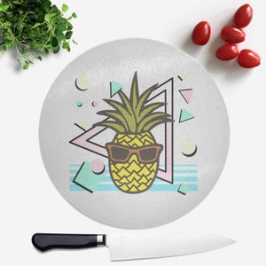 Summer Pineapple Round Chopping Board