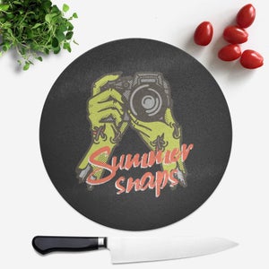 Summer Snaps Round Chopping Board