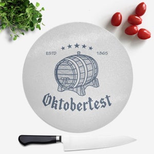 Oktoberfest Barrel Round Chopping Board