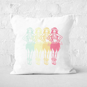 Hula Girls Square Cushion