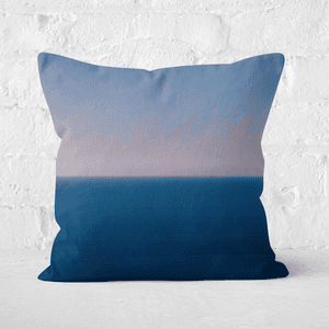 Sunset Cool Tones Square Cushion