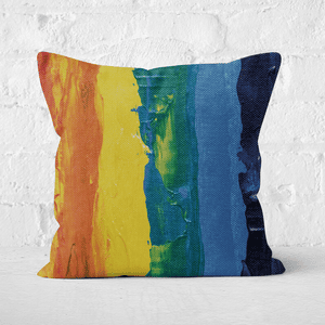 Acrylic Rainbow Square Cushion