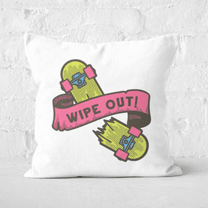 Wipe Out! Square Cushion