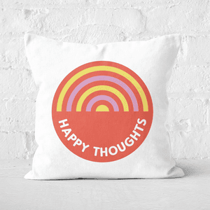 Happy Thoughts Square Cushion