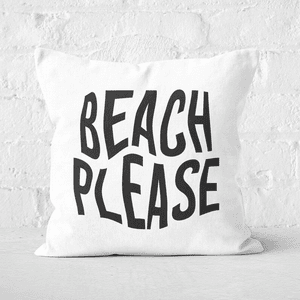 Beach Please Square Cushion