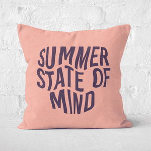 Summer State Of Mind Square Cushion