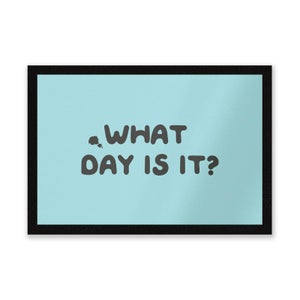 What Day Is It? Entrance Mat