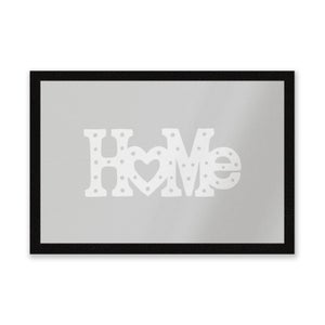 Home Typographic Entrance Mat