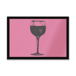 Red Wine Entrance Mat