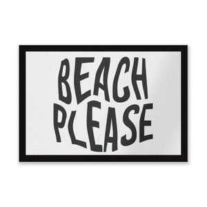 Beach Please Entrance Mat