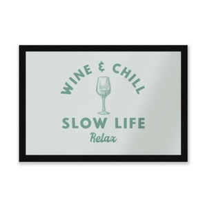 Wine And Chill Entrance Mat