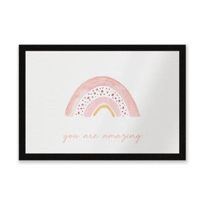 You Are Amazing Rainbow Entrance Mat