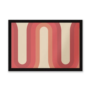 Red Groove Entrance Mat