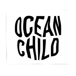Ocean Child Fleece Blanket