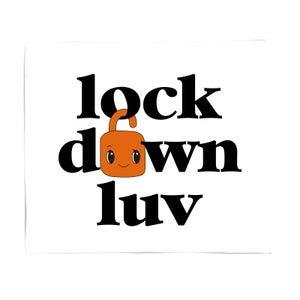 Lockdown Luv Fleece Blanket