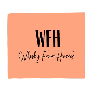 Whisky From Home Fleece Blanket