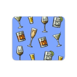 Mixed Drinks Mouse Mat